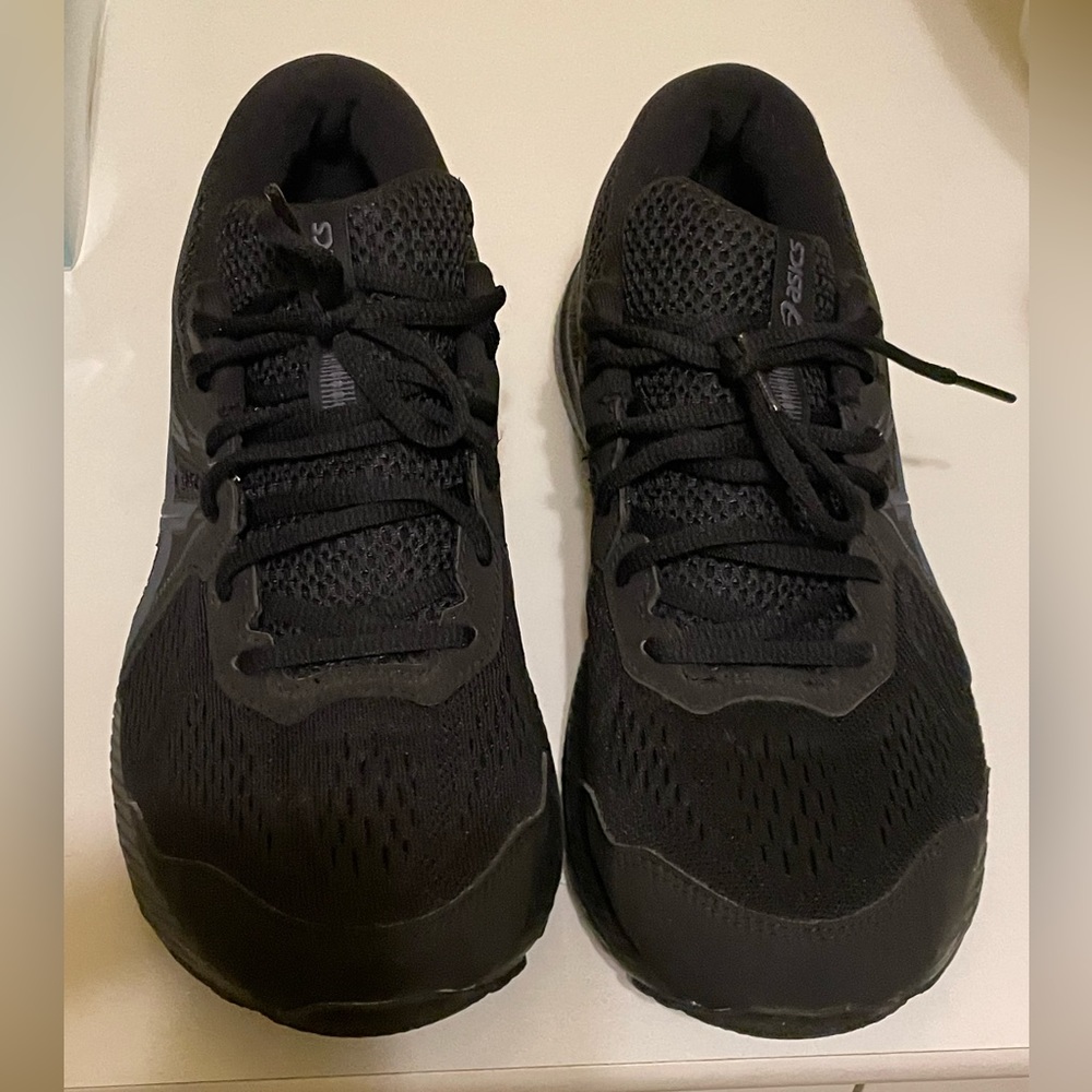Asics Black Athletic Shoes